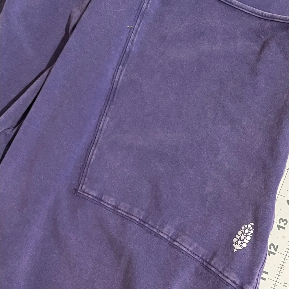 Free People Hot Shot Indigo Purple Jumpsuit Onesis - Picture 11 of 12